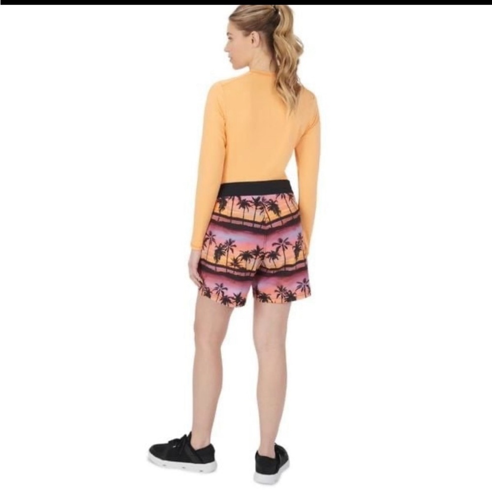 SeaDoo Tropical Sunset Women's Boardshorts - Picture 2 of 2